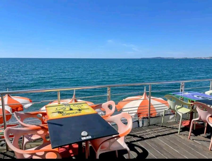 Oasis Marin 1 Studio Proche Mer Parking Wifi Cagnes-sur-Mer Luaran gambar