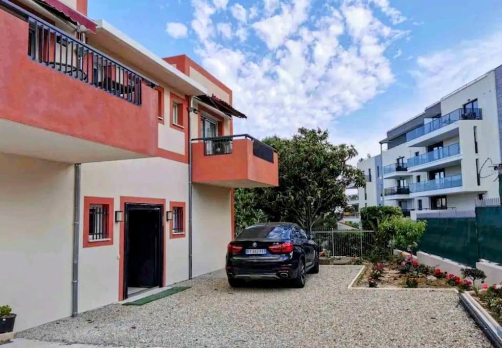 Oasis Marin 1 Studio Proche Mer Parking Wifi Cagnes-sur-Mer Luaran gambar