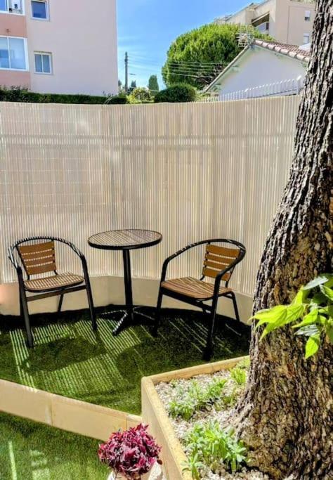 Oasis Marin 1 Studio Proche Mer Parking Wifi Cagnes-sur-Mer Luaran gambar
